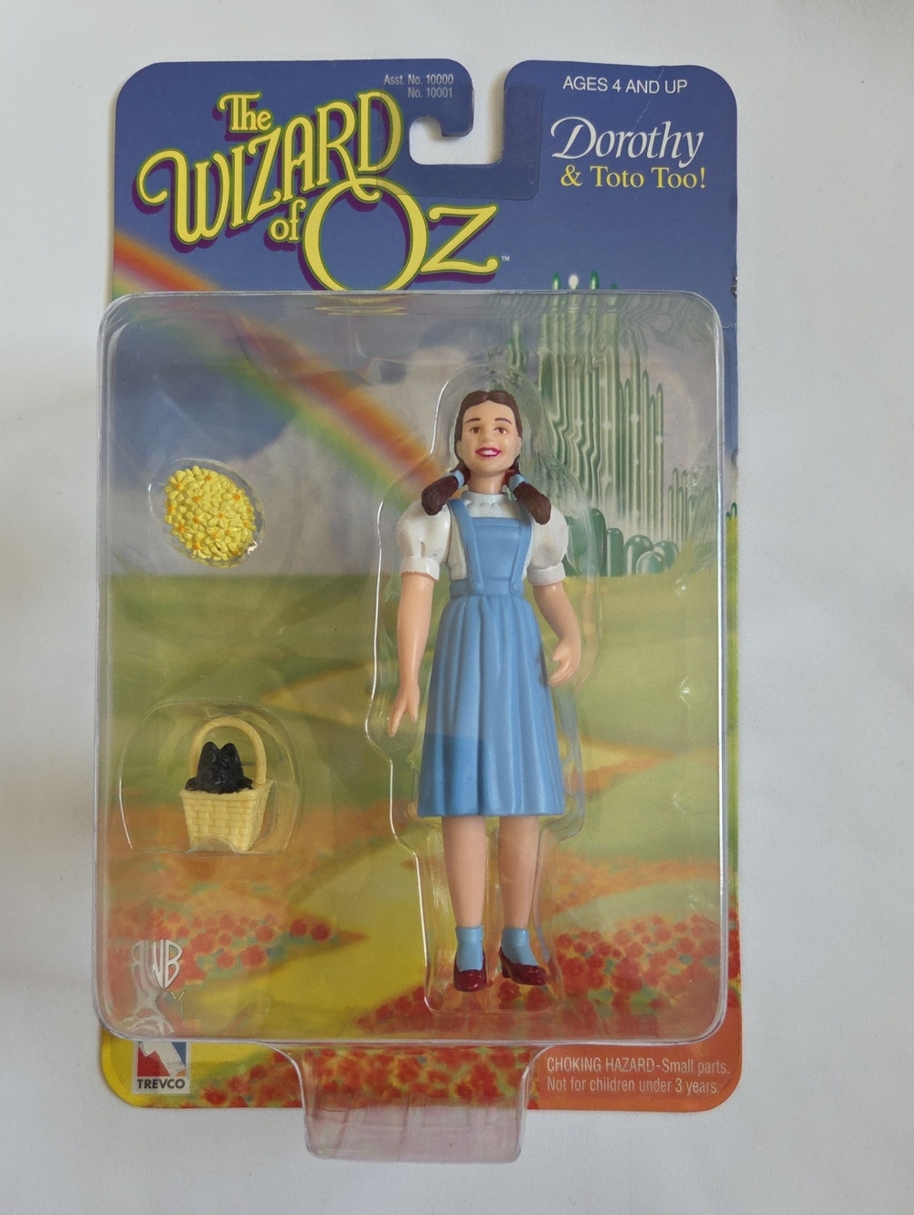 The Wizard of Oz Dorothy Action Figure From Trevco Seal Box